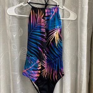 Pink swimsuit